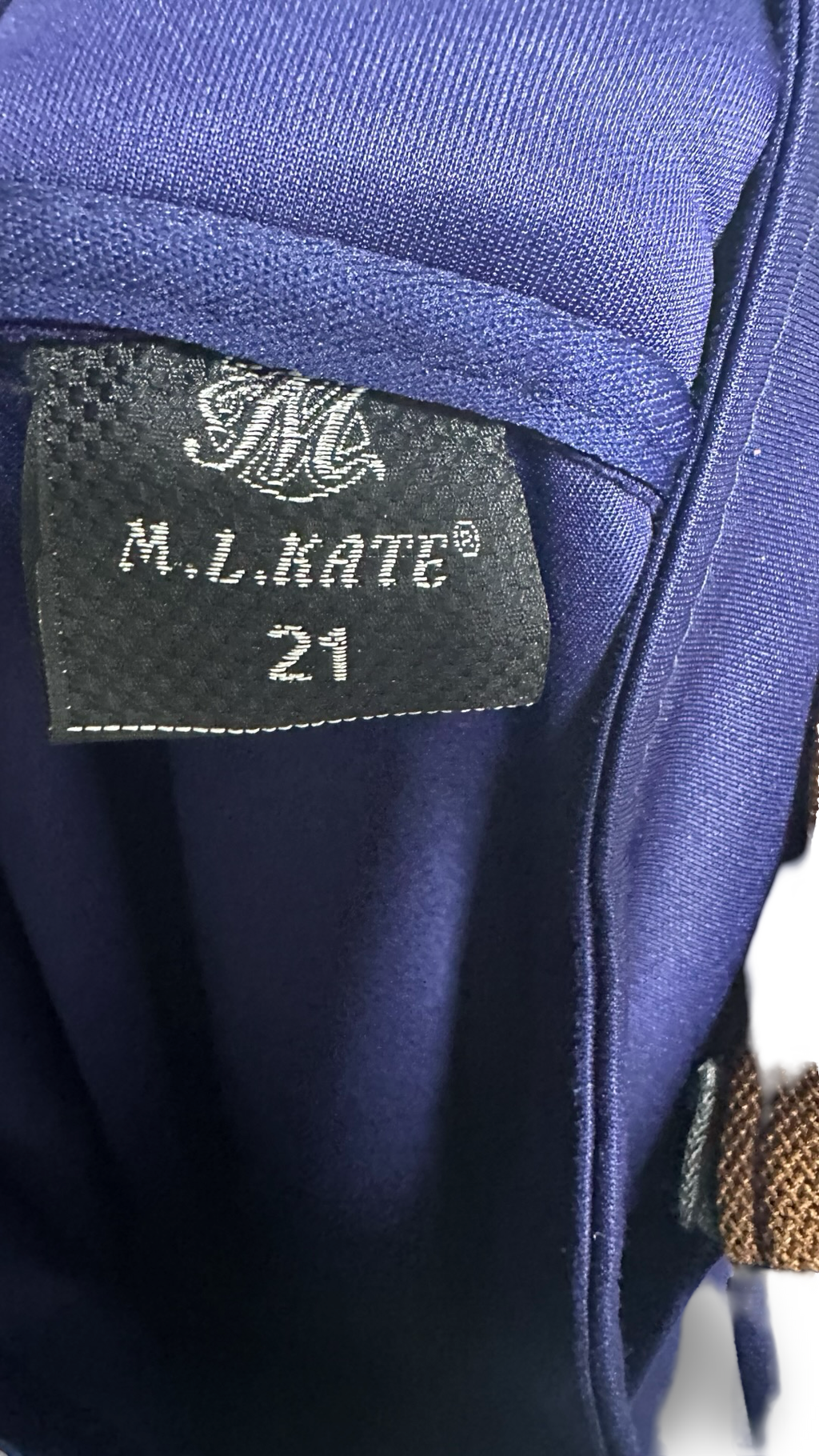 M.L.KATE MENS ZIPPER
