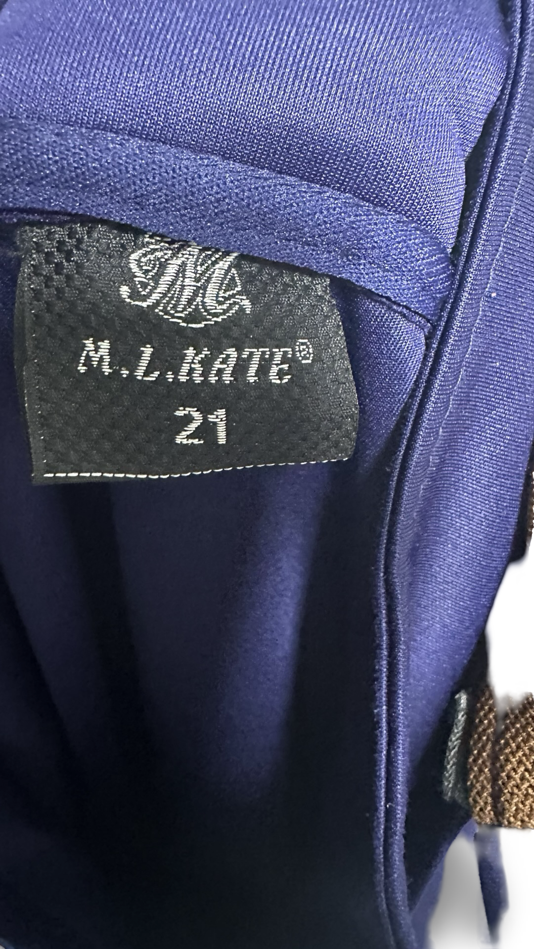 M.L.KATE MENS ZIPPER