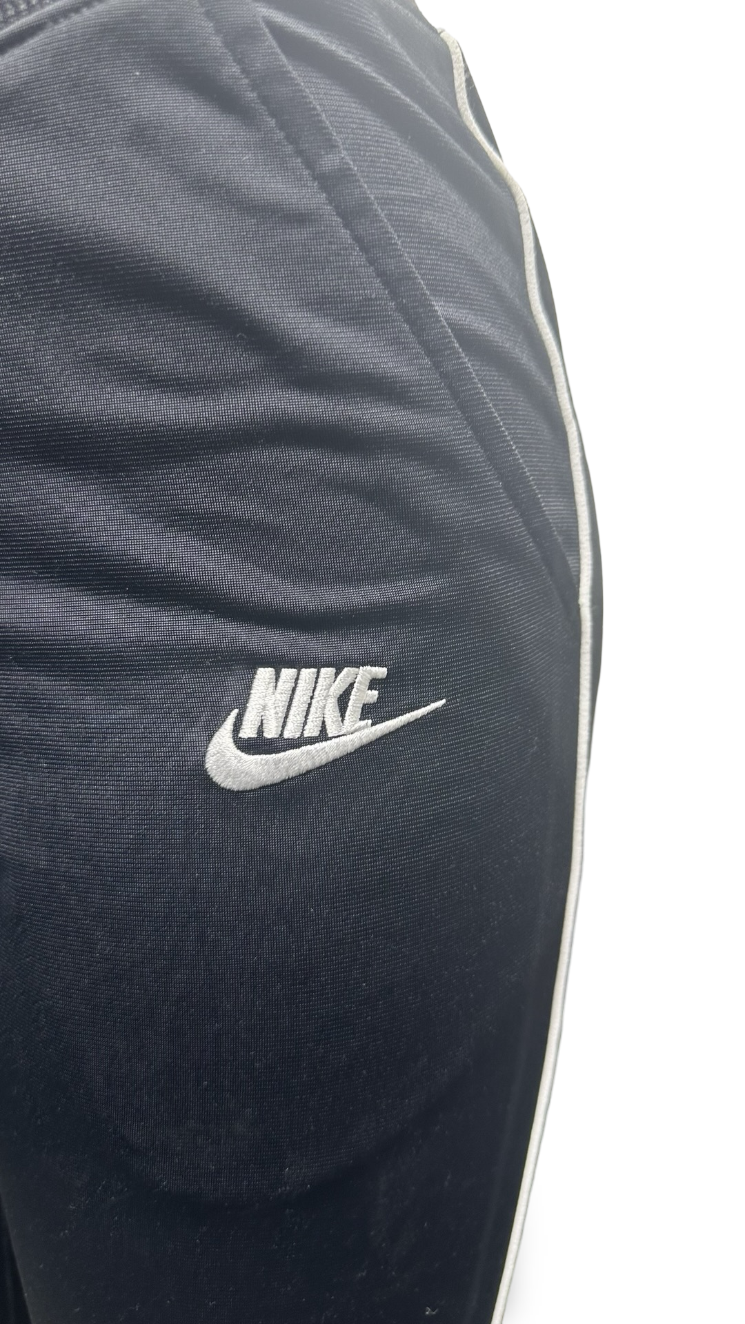 Nike Sportwear Heritage Track Pant Womens Black White Xs