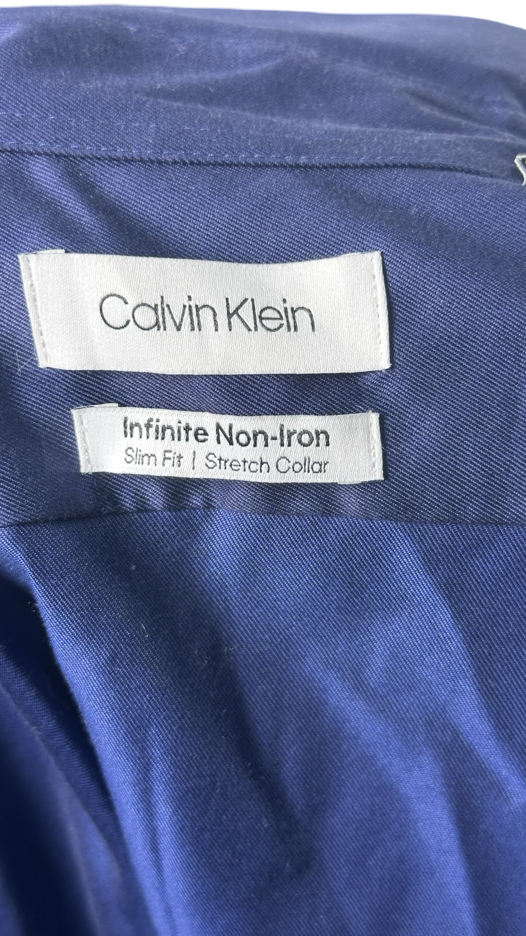 CALVIN KLEIN MENS SHIRT SLIM FIT NON IRON