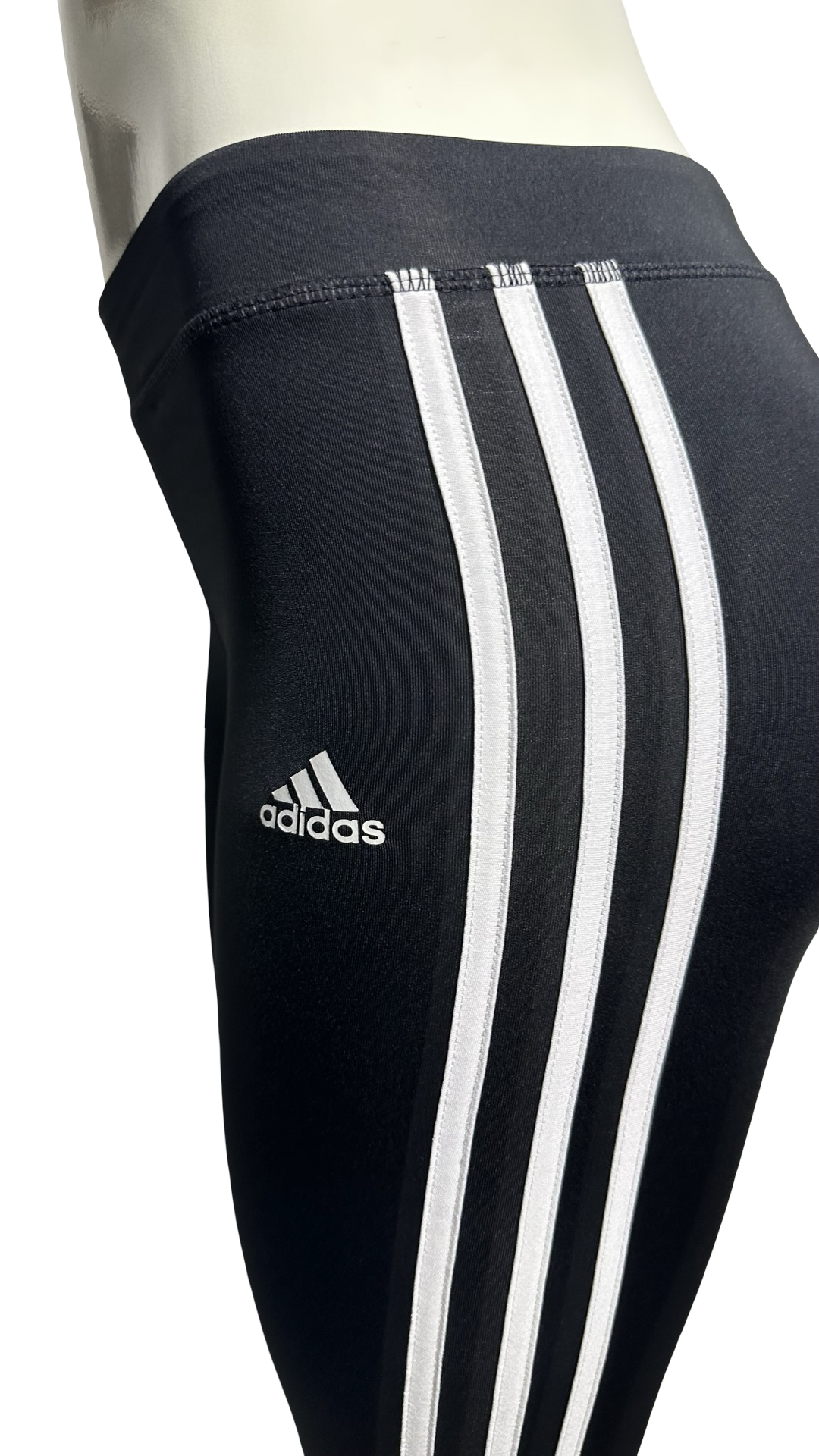 Adidas Women’s Tights black white 3 stripes
