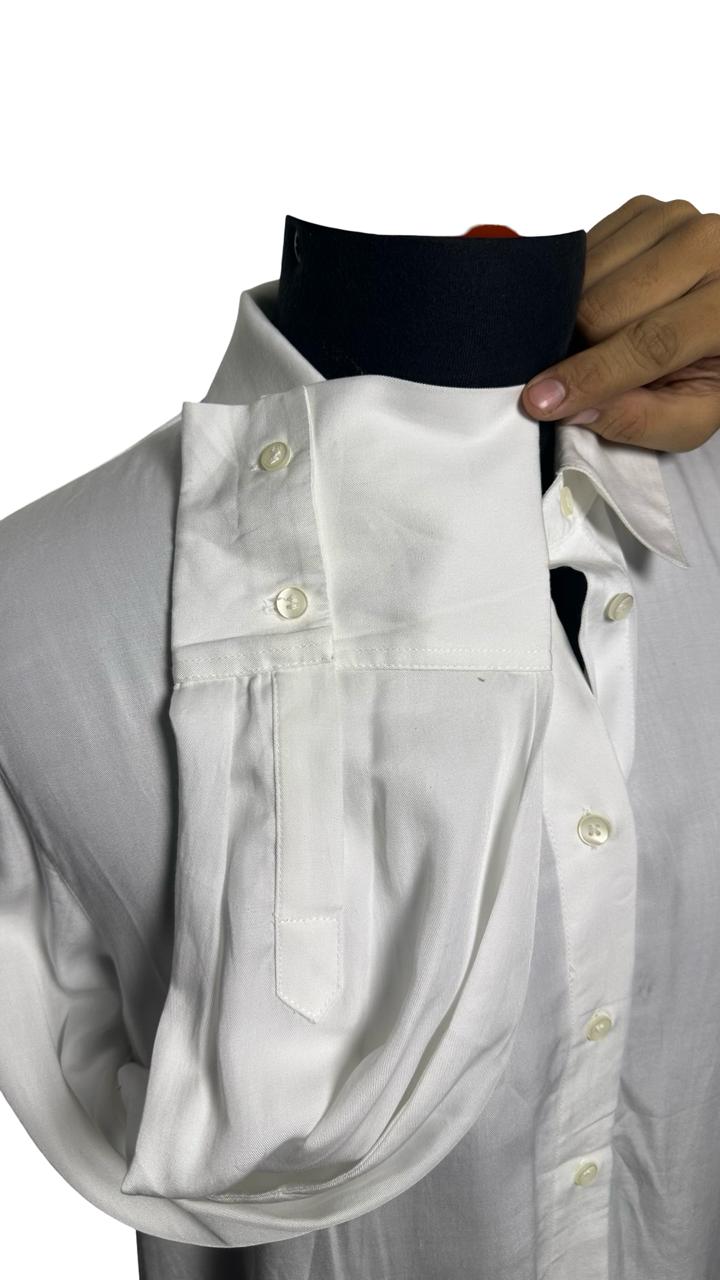 ZARA Collared white women's shirt