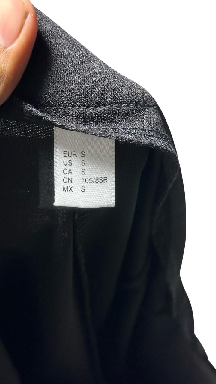 Calvin Klein Roll Up Sleeve V-neck Blouse