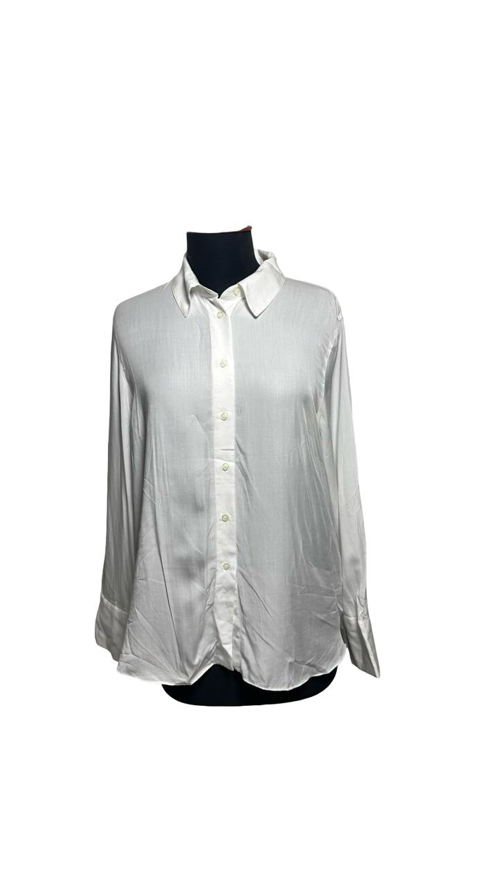 ZARA Collared white women's shirt