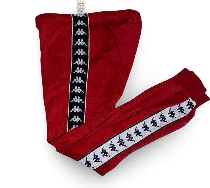 Vintage Kappa 90's Track Pants Red