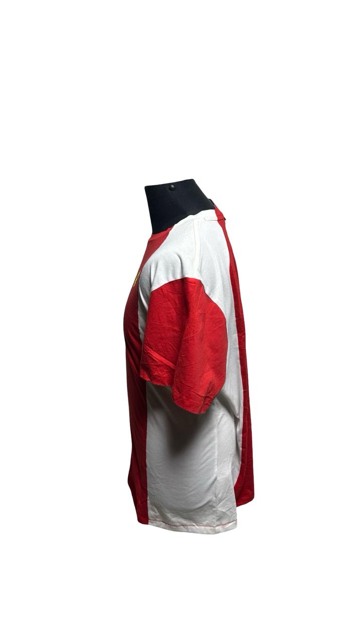 Ferrari Mens Puma Red White Short Sleeve T Shirt Size XL