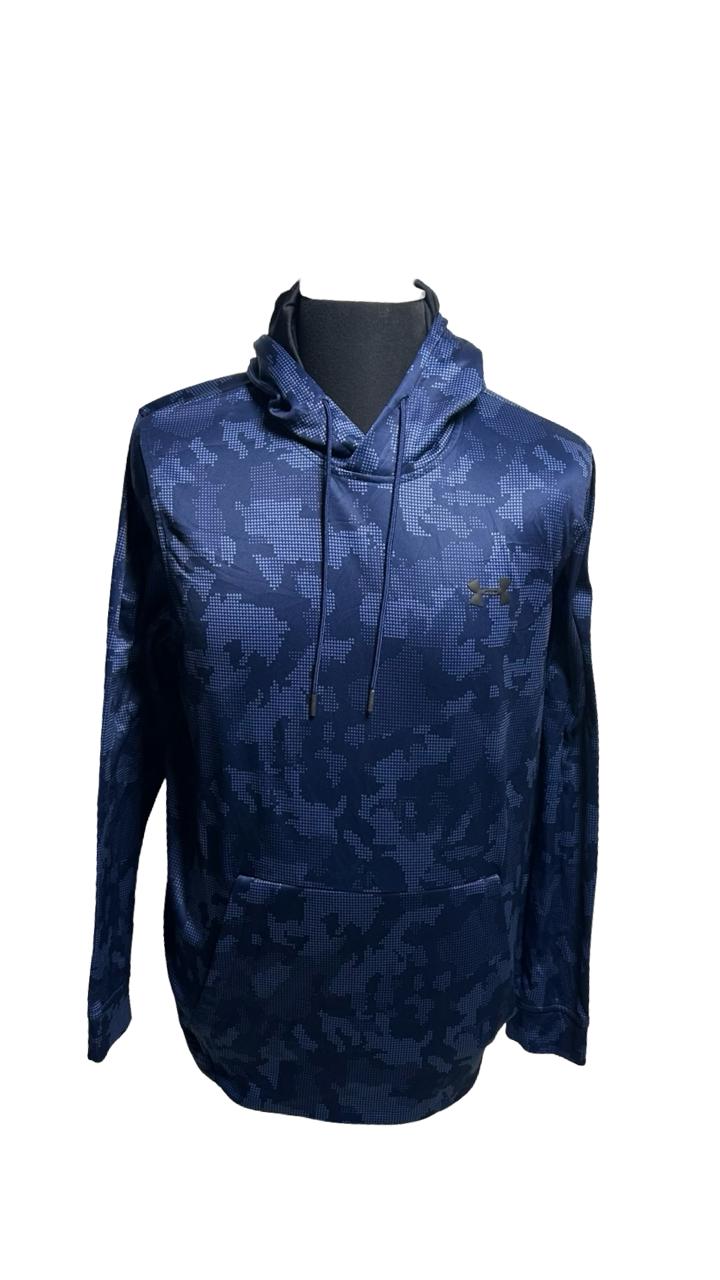 UNDER ARMOUR Mens cold gear hoodie navy blue