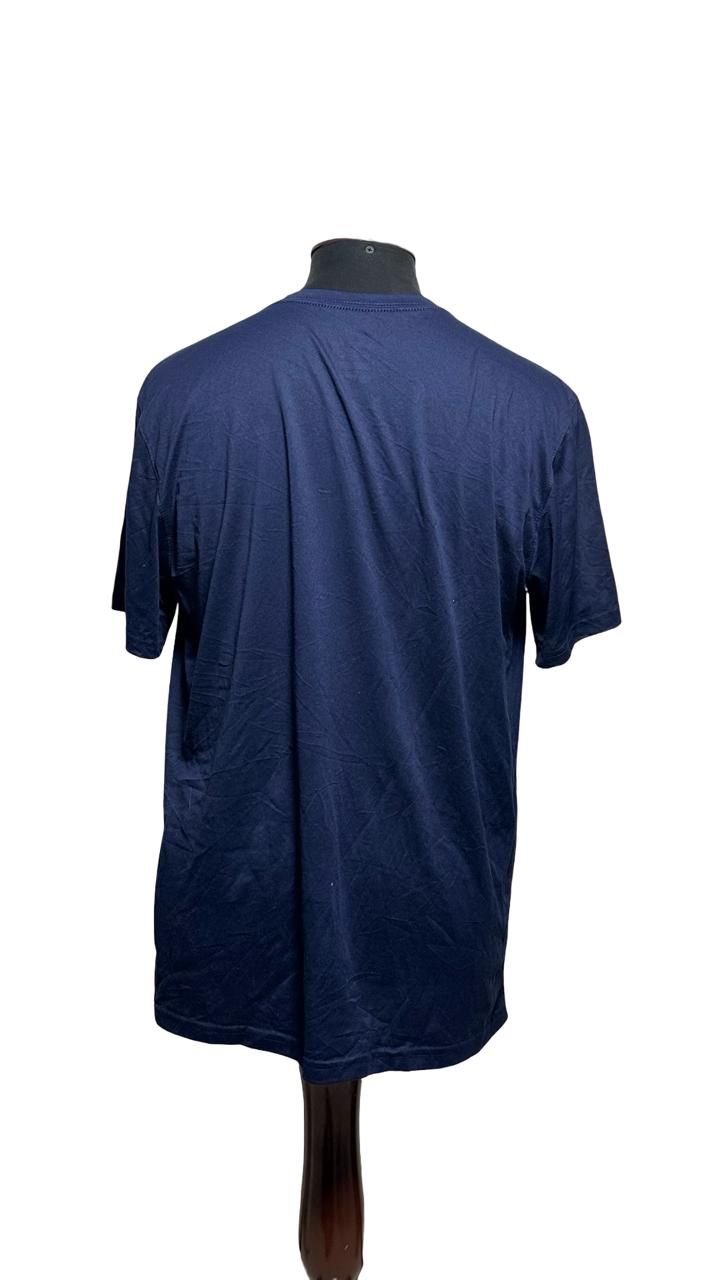 Mens Nike Basketball Navy Blue Short Sleeve Tshirt Size Large