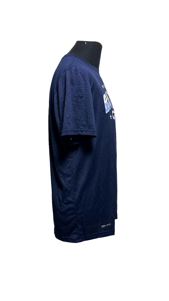 Mens Nike Basketball Navy Blue Short Sleeve Tshirt Size Large