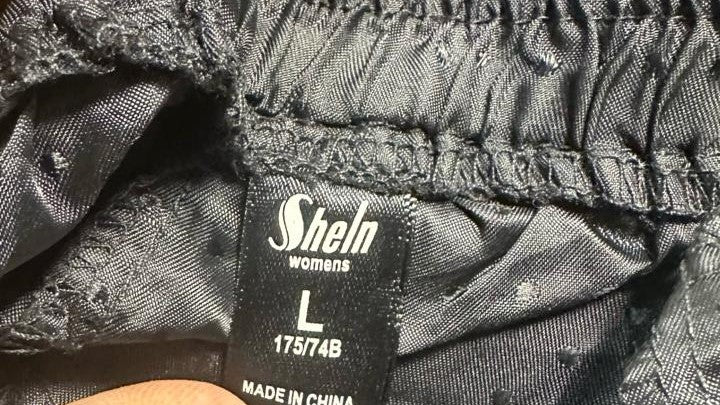 Shein women's solid color tourser