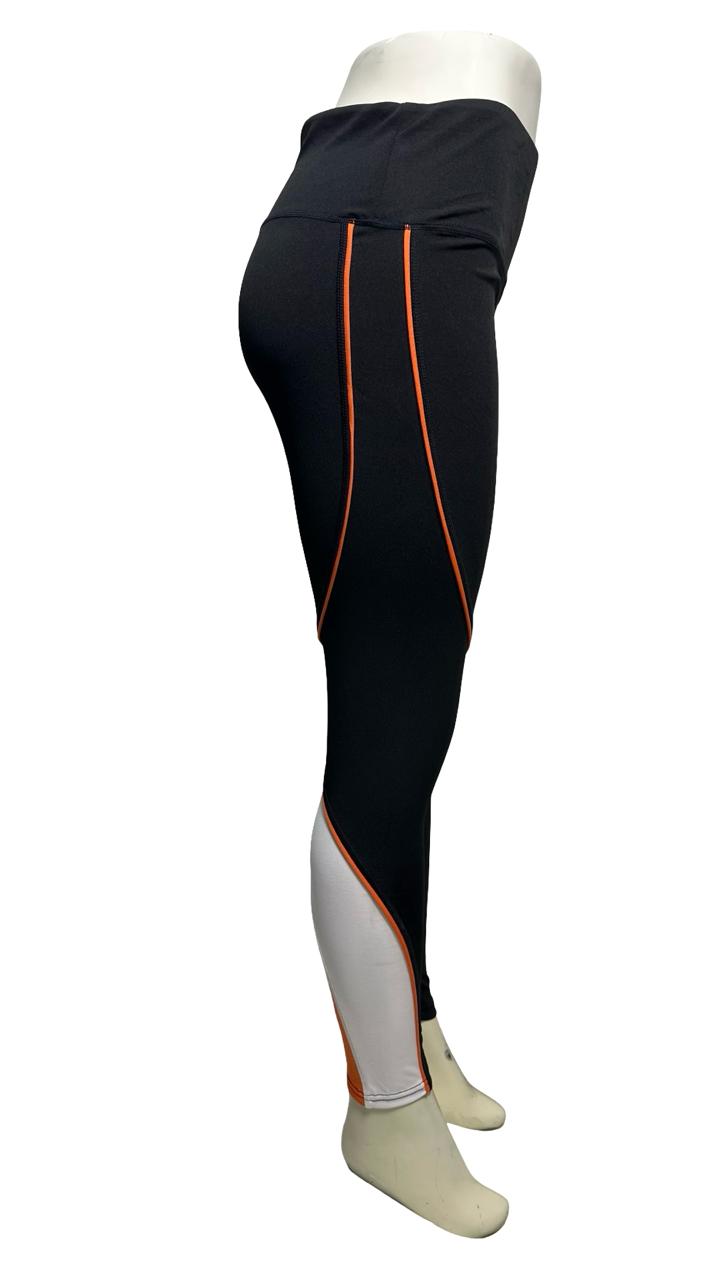KIMBERLY double cross black legging