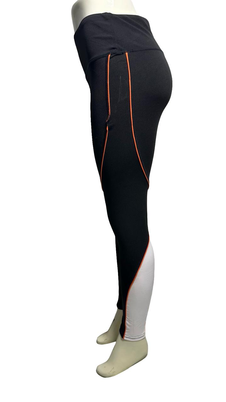 KIMBERLY double cross black legging
