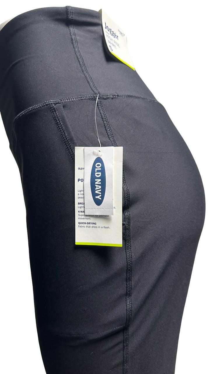 All navy legging