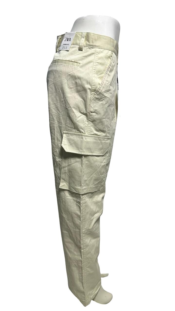 Zara women's Premium Essentials Woven Ripstop Cargo Pants
