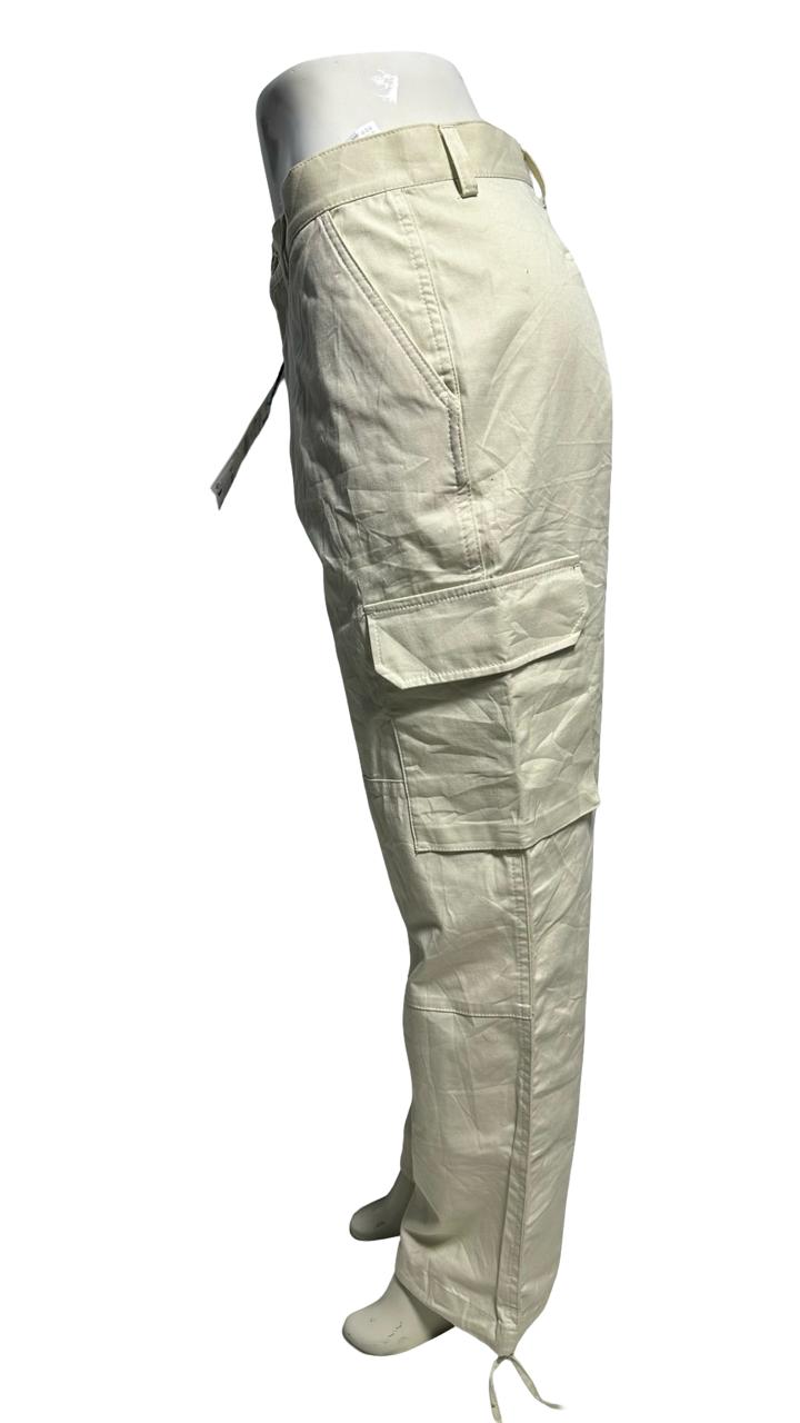 Zara women's Premium Essentials Woven Ripstop Cargo Pants