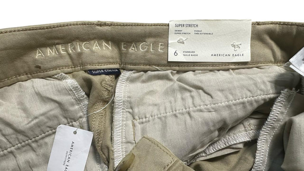 American Eagle Womens Skinny Pants Stretch Chino
