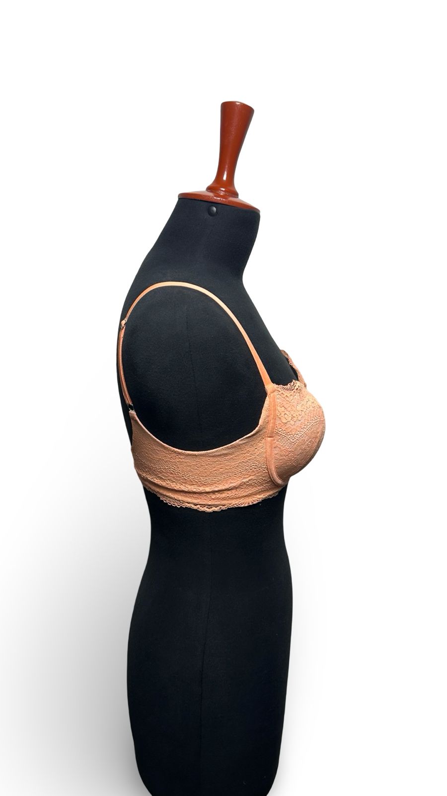 SHEER MESH PUSH UP BRA LIGHTLY LINED