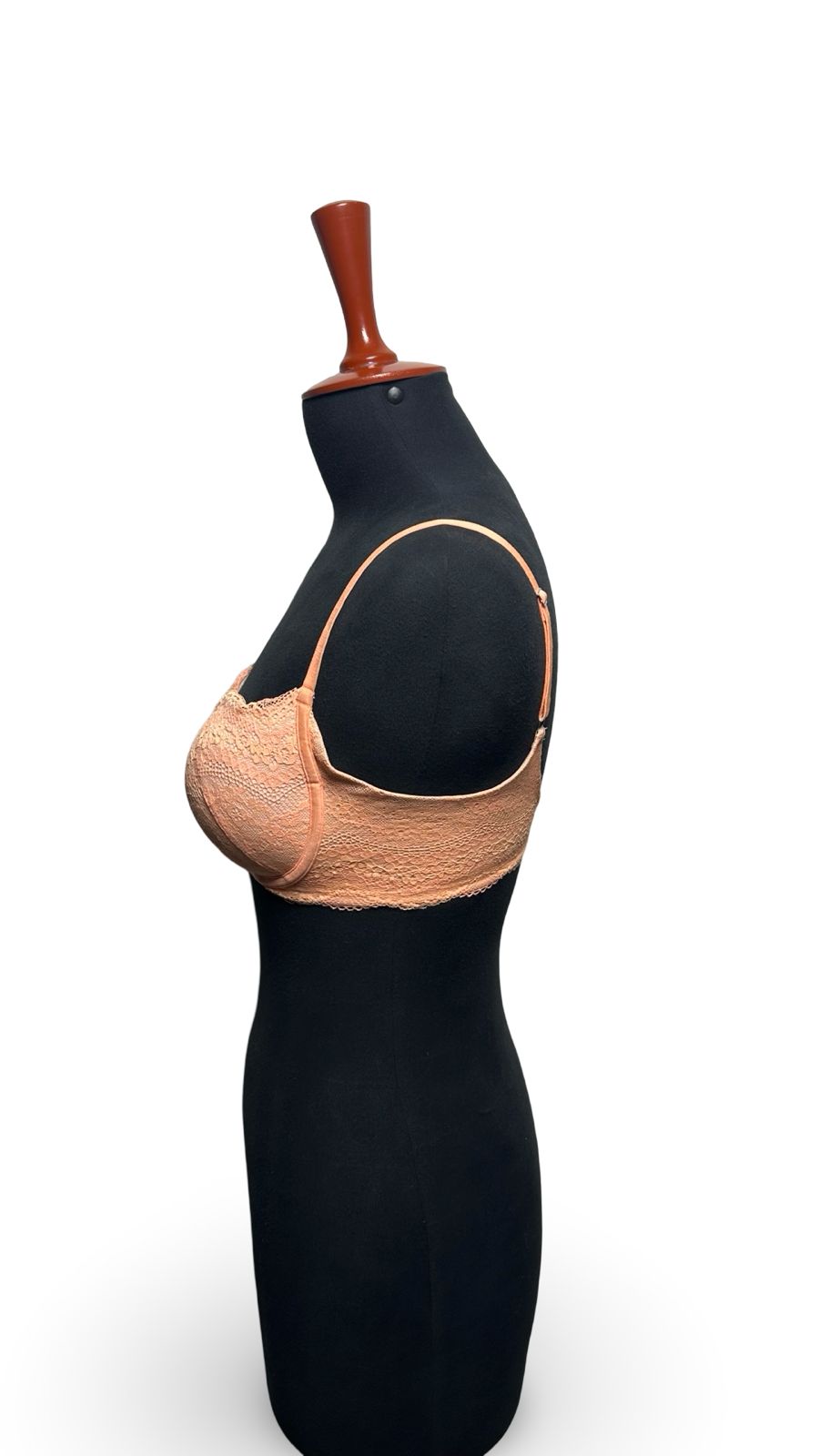 SHEER MESH PUSH UP BRA LIGHTLY LINED