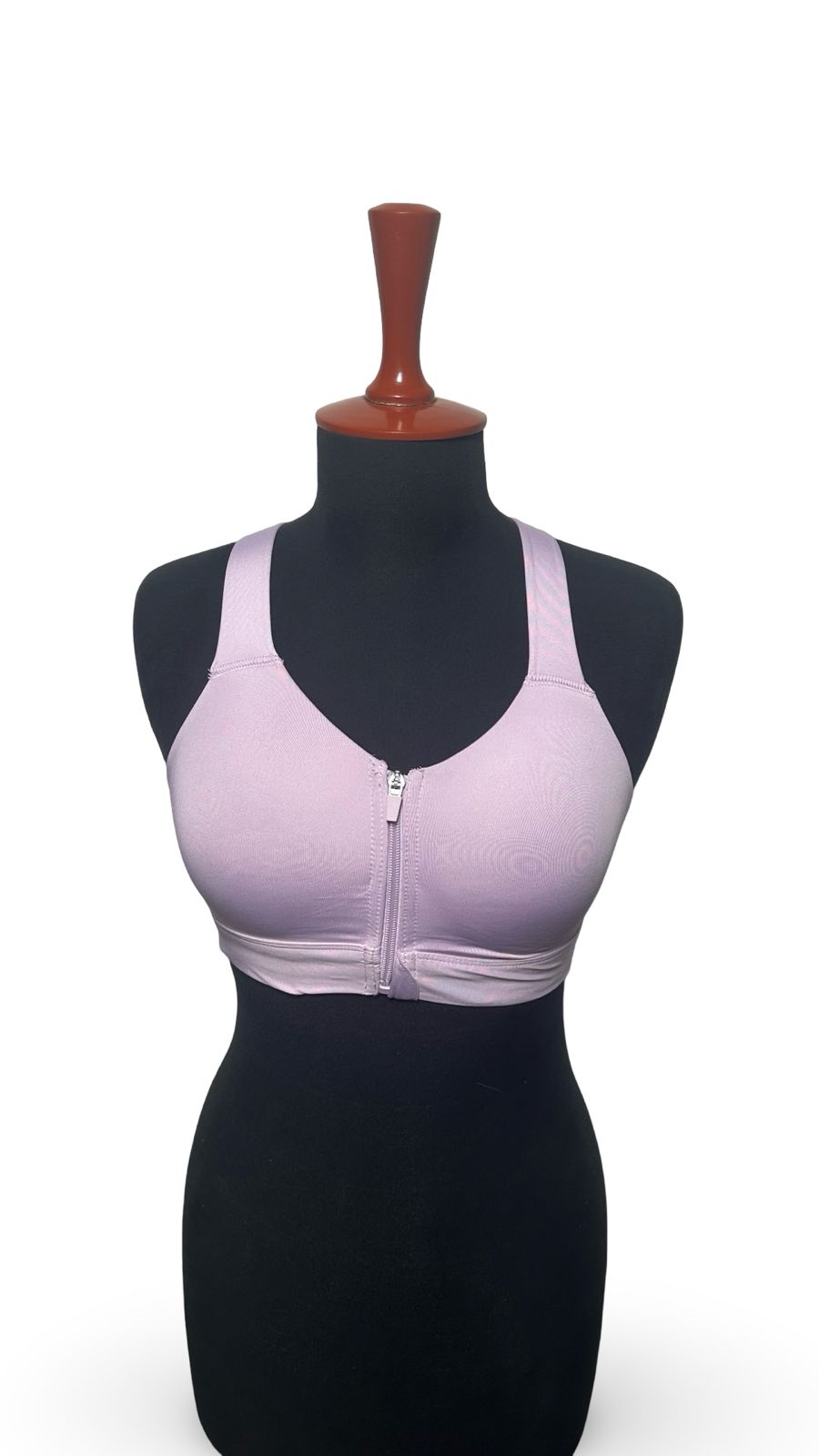Layer8  Zip Up Front-Closure Sports Bra