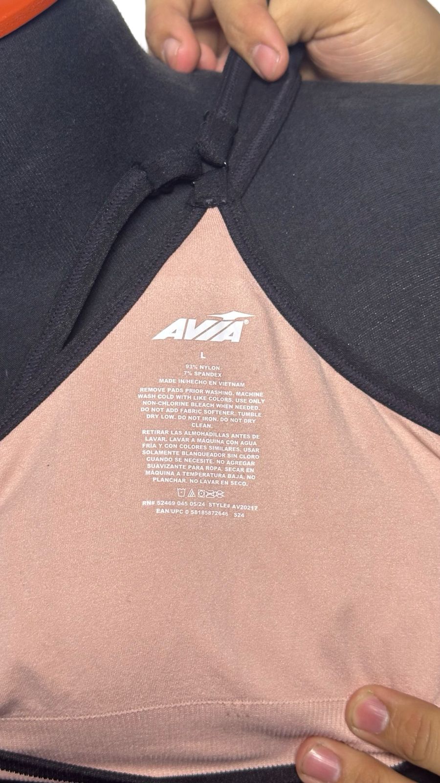 AVIA women's sports bra