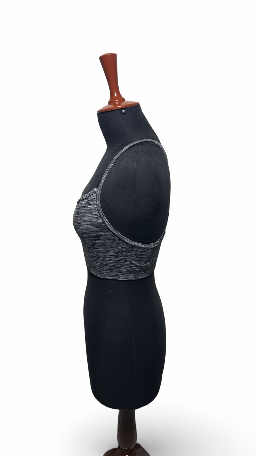 Athleta Sport Bra Small Crop Top Strappy Back Yoga Athletic Pull On