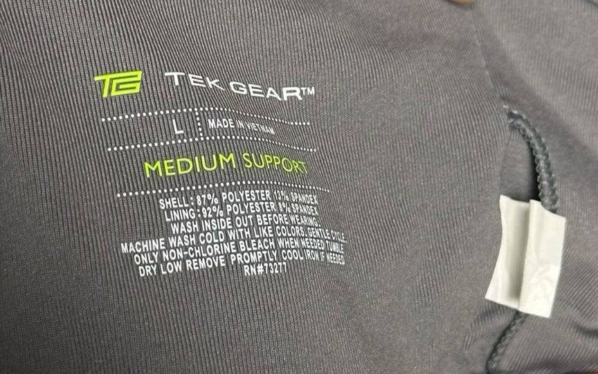 Tek Gear Woman's Gray Sports Bra