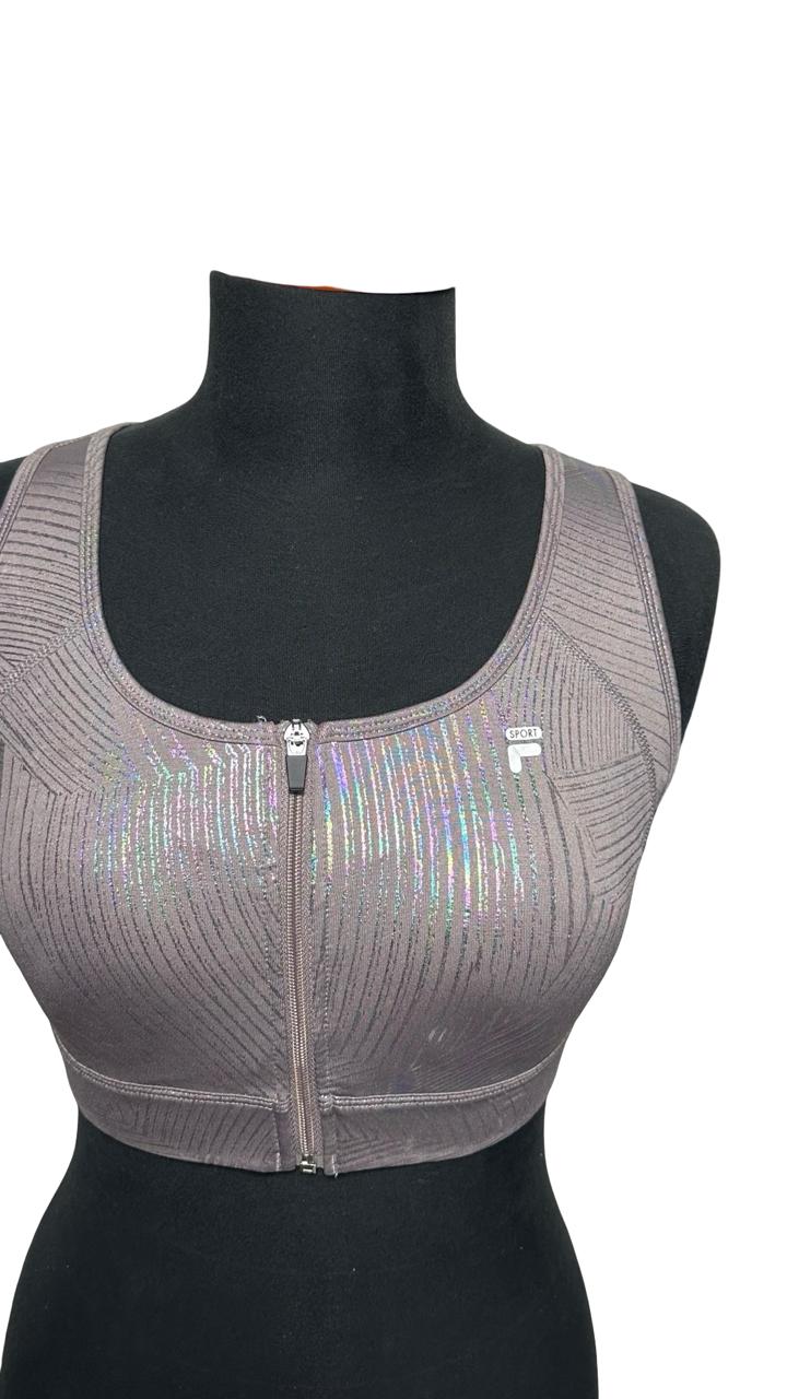 FILA front open sports Bra