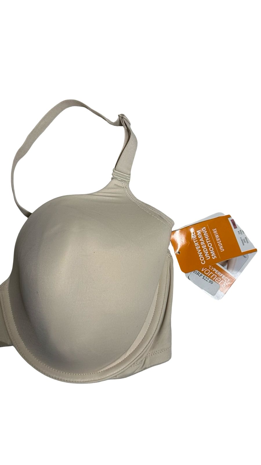 Warner's Underwire Bra T-Shirt Elements of Bliss Convertible Cushioned