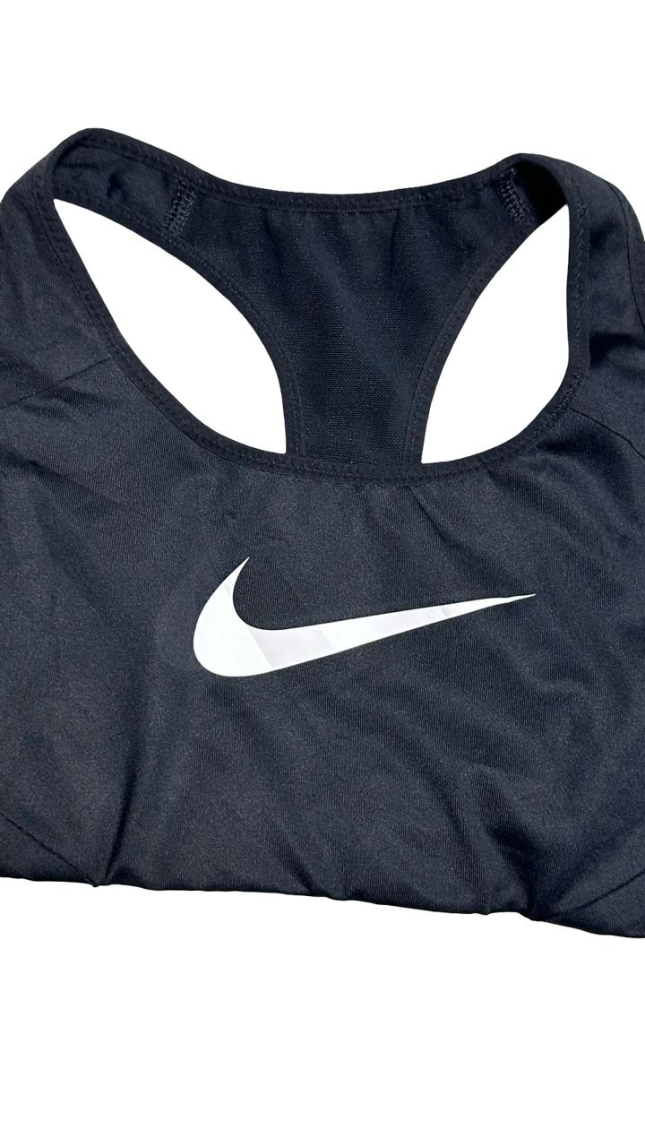 NIke Women' Victory Shape Black/White High Support Sports Bra