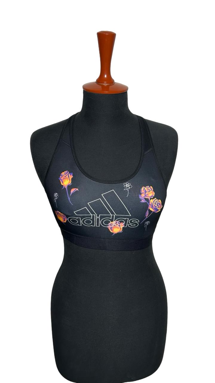 Womens ADIDAS Athletics Floral Sports Bra XS