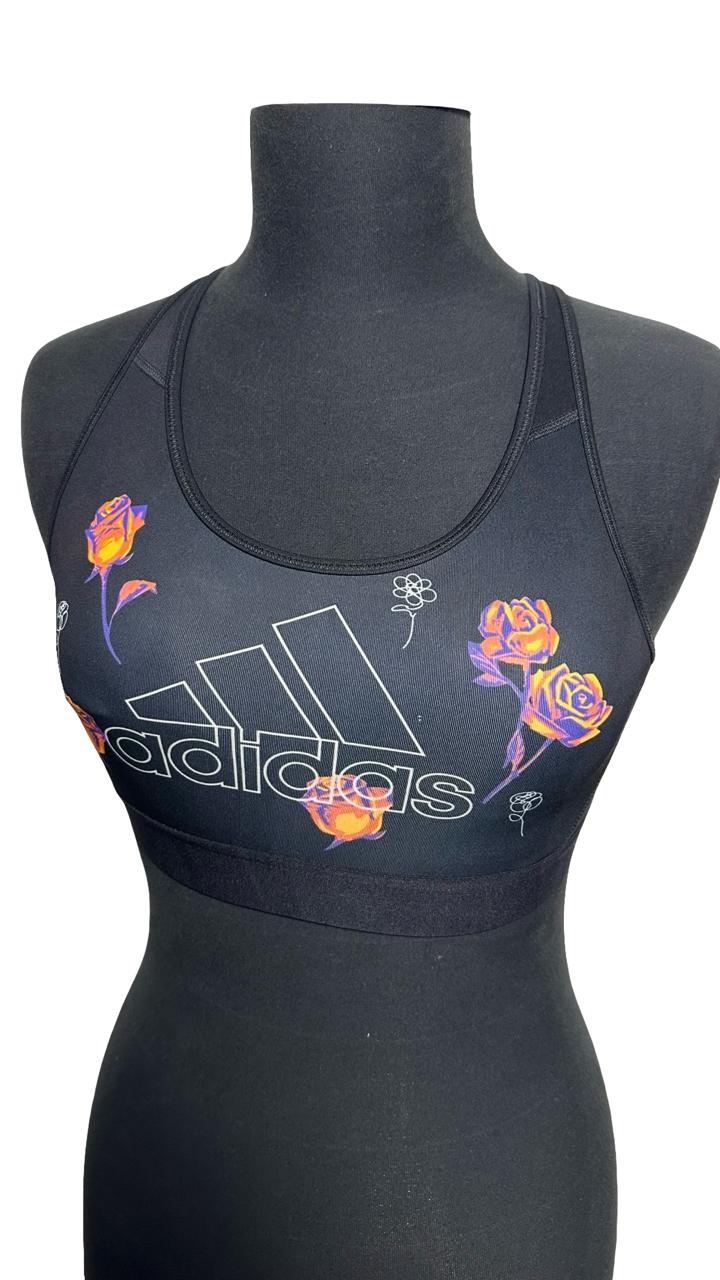 Womens ADIDAS Athletics Floral Sports Bra XS