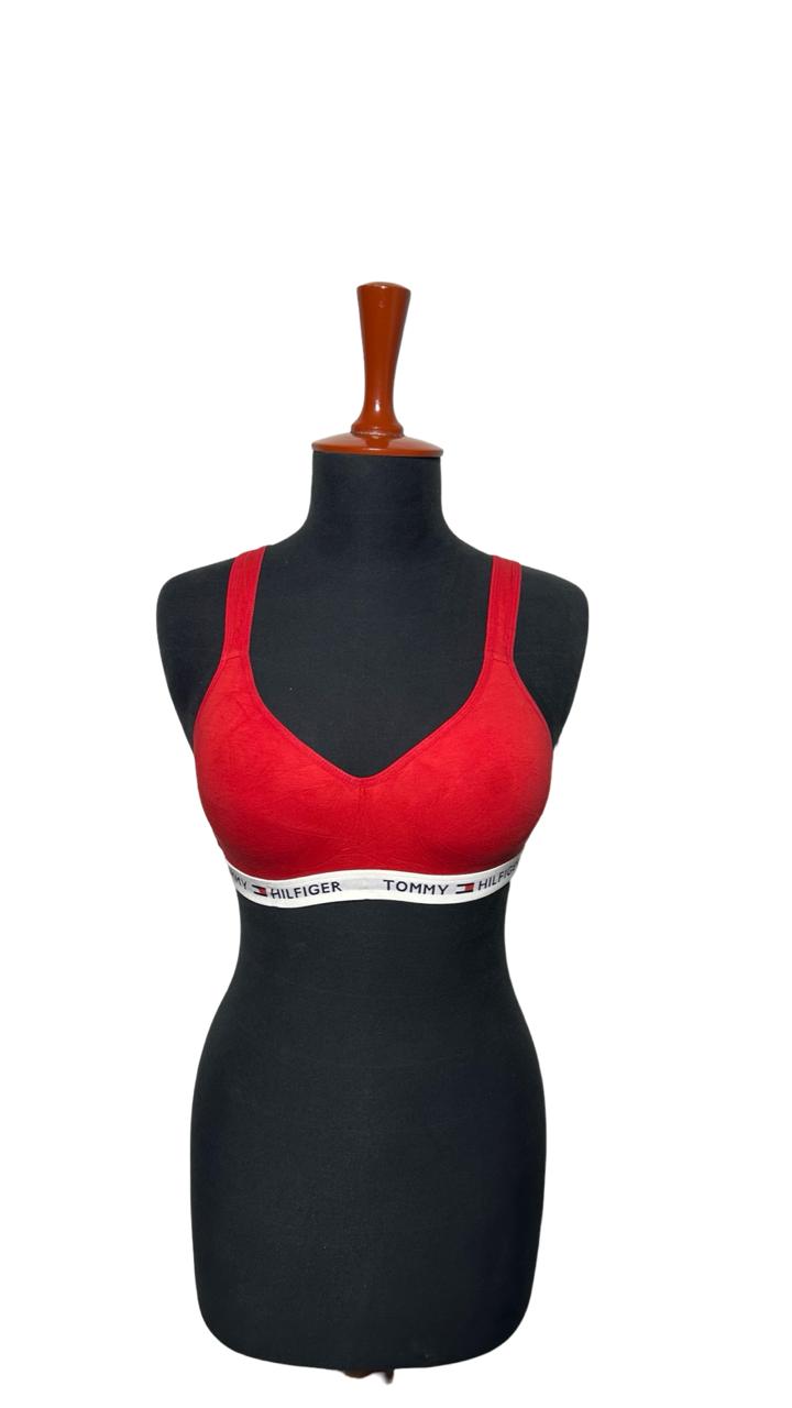Tommy Hilfiger women's Light Lift Classic Cotton Bralette Bra