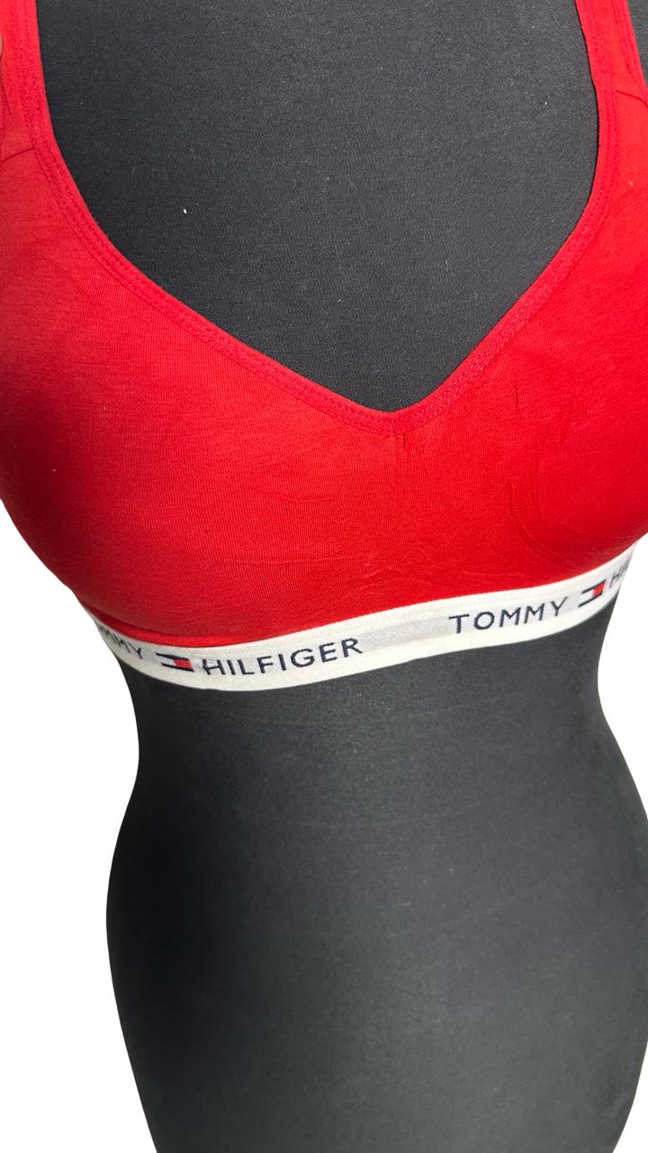 Tommy Hilfiger women's Light Lift Classic Cotton Bralette Bra