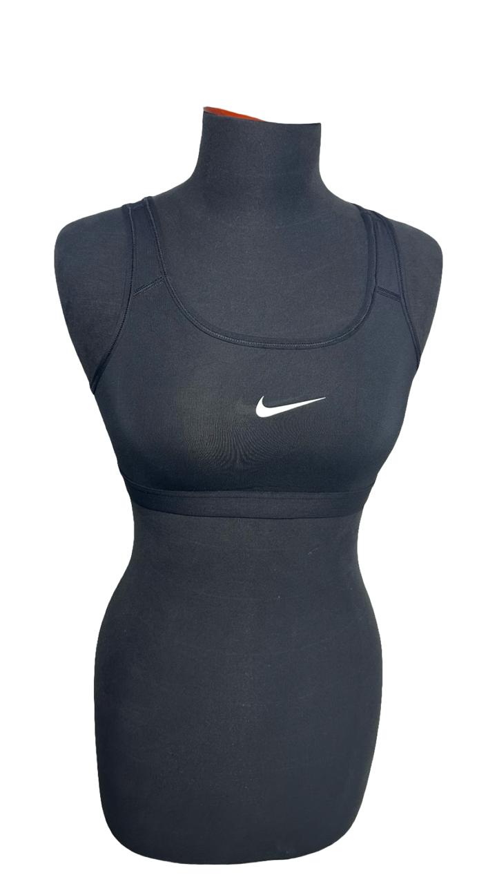 Nike Black Swoosh Sports Racerback Bra