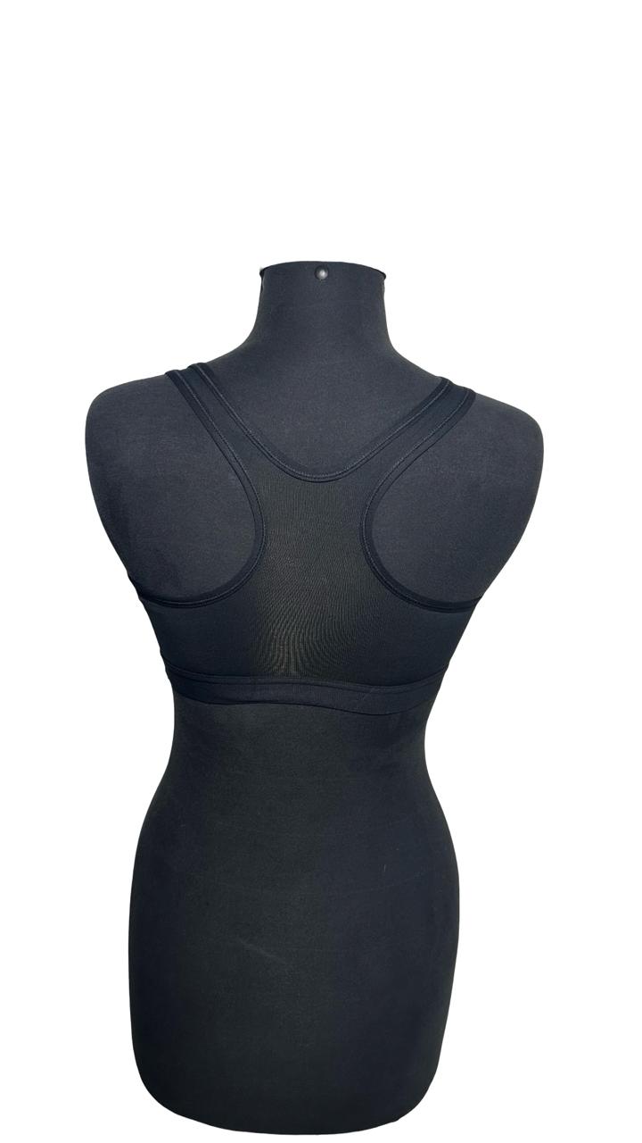 Nike Black Swoosh Sports Racerback Bra