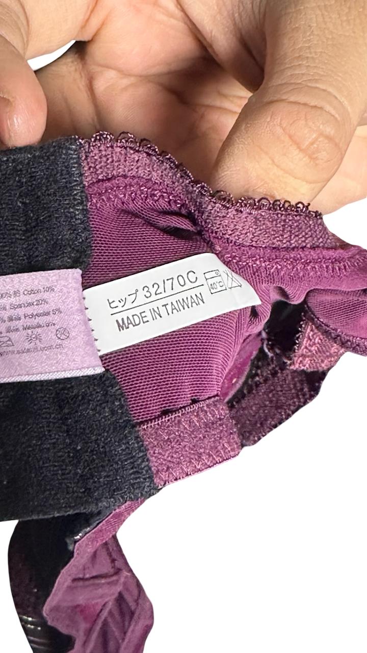 Three women's bra