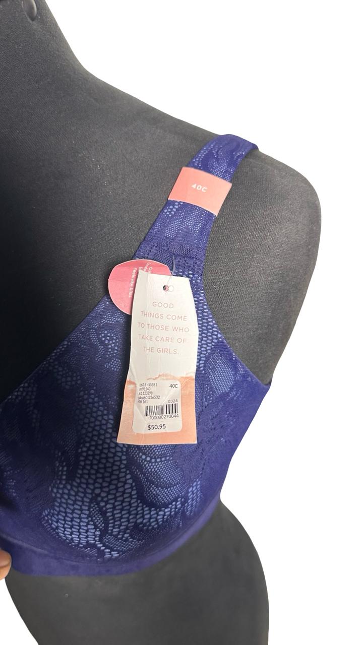 Cacraque Wire Free Comfort Bra LACE Padded