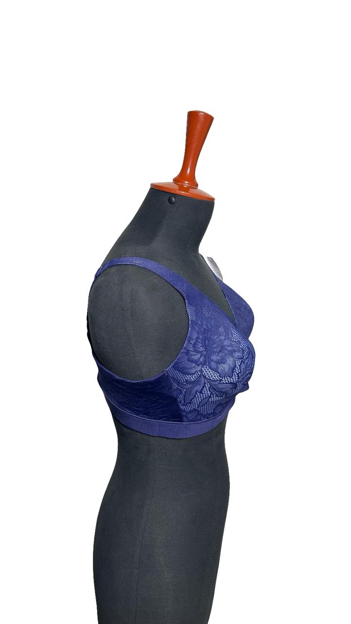 Cacraque Wire Free Comfort Bra LACE Padded