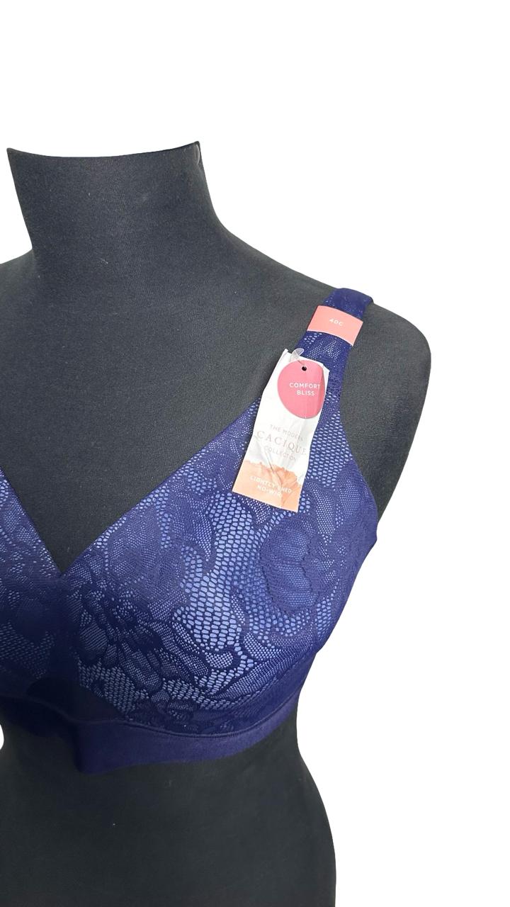 Cacraque Wire Free Comfort Bra LACE Padded