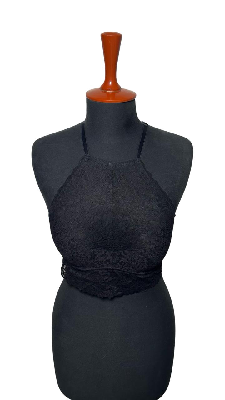 VS Pink Push Up halter Bralette top