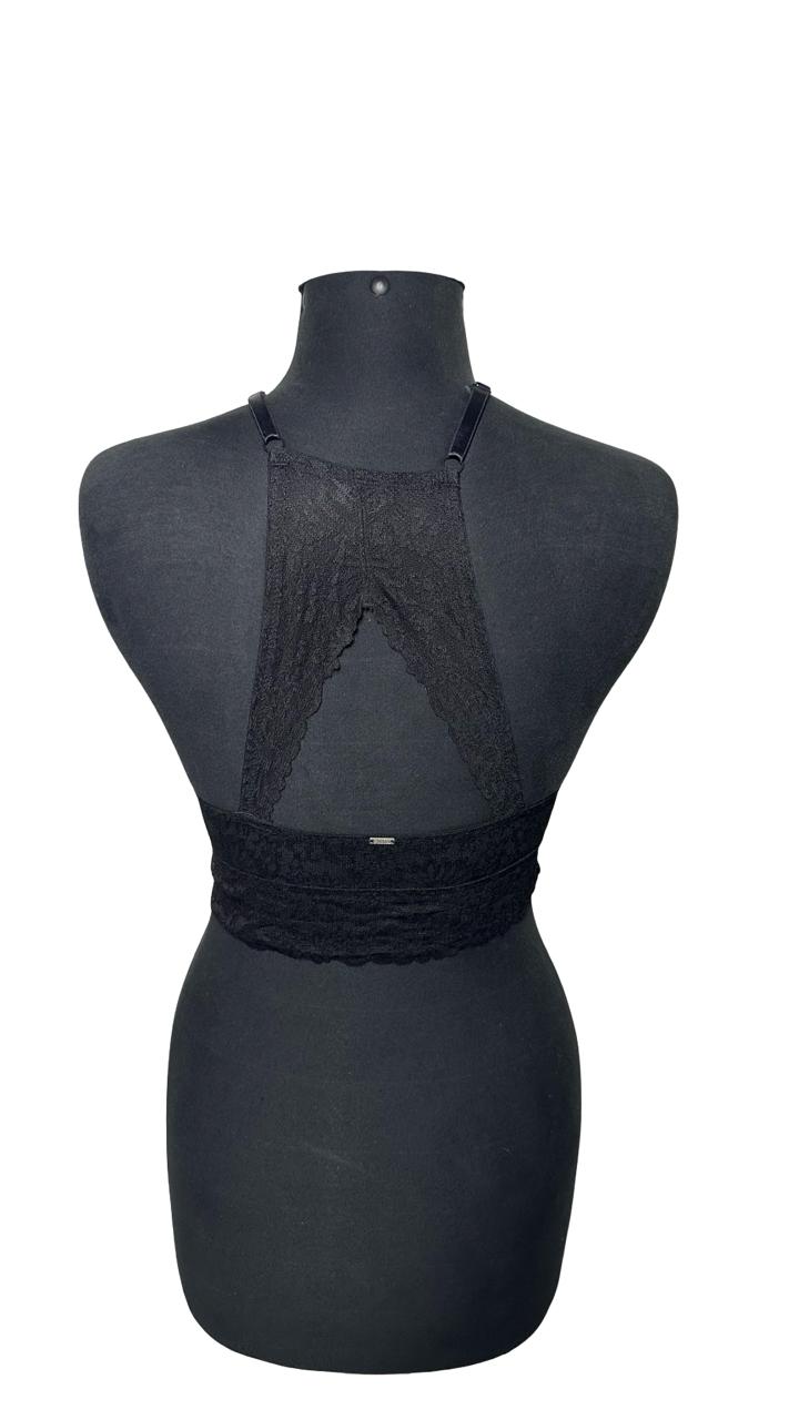 VS Pink Push Up halter Bralette top