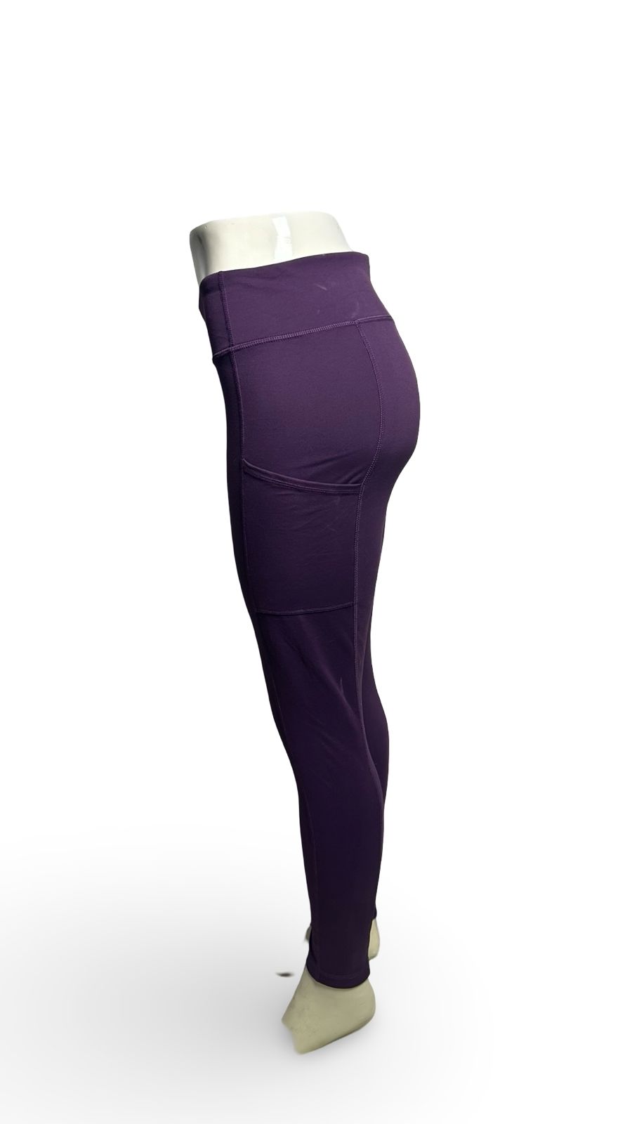 patagonia women's pack out tights slim fit regular rise plum purple