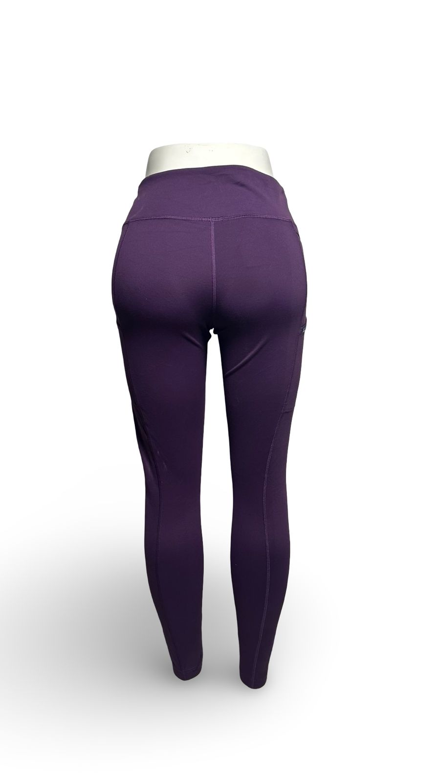 patagonia women's pack out tights slim fit regular rise plum purple
