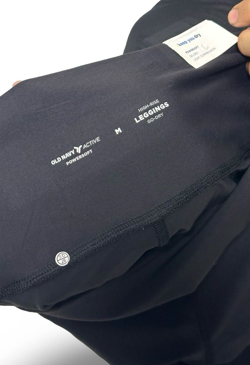 OLD NAVY Active Crop Leggings Lapis Night Women's