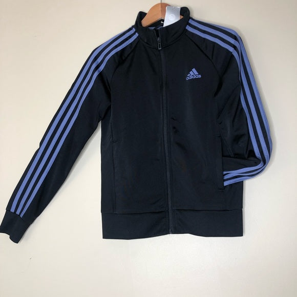 Adidas Track Jacket Black Orbit Violet